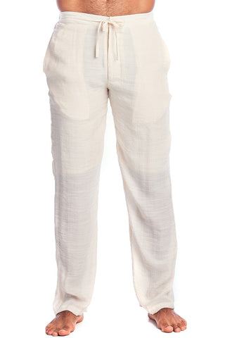 Men's Resort Wear Casual Drawstring  Pants - Mojito Collection - Beachwear, Casual Pants, Drawstring Pants, Resortwea Pants