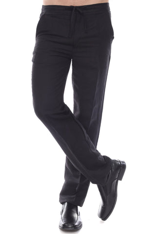 Mojito Men's Casual Drawstring Linen Pants