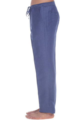 Mojito Men's Casual Drawstring Linen Pants