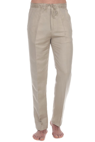 Mojito Men's Casual Drawstring Linen Pants