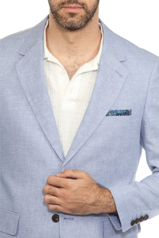 Mojito Reserve Men's Textured Linen Cotton Blend Suit