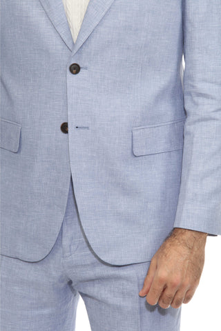 Mojito Reserve Men's Textured Linen Cotton Blend Suit