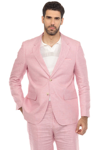 Mojito Reserve Men's Textured Linen Cotton Blend Suit
