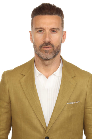Mojito Reserve Men's Textured Linen Blend Suit
