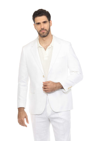 Mojito Reserve Men's Textured Linen Blend Suit