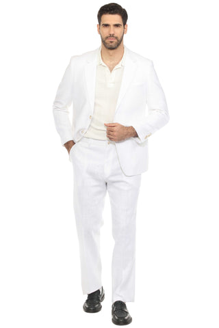 Mojito Reserve Men's Textured Linen Blend Suit