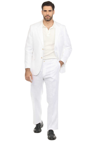 Mojito Reserve Men's Textured Linen Blend Suit