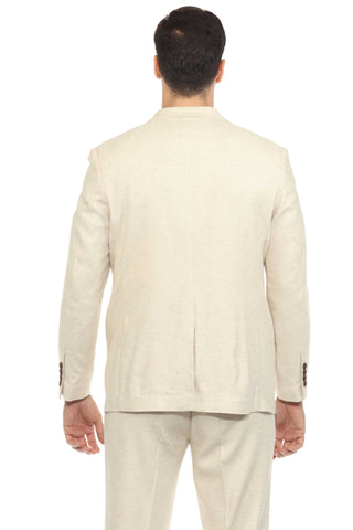 Mojito Reserve Men's Textured Stretch Linen Blend Suit