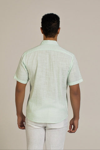 Men's Solid Cross Hatch Shirt