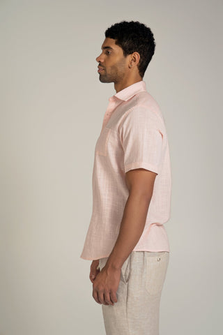 Men's Solid Cross Hatch Shirt
