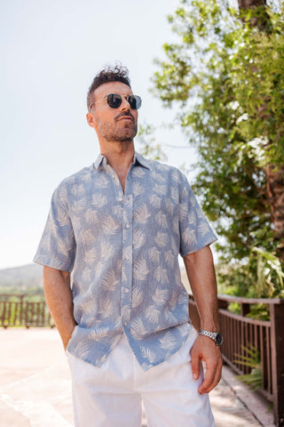 Mojito Men's Resort Style Casual Stylish Print Shirt
