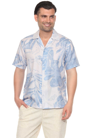 Mojito Men's Resort Style Casual Summer Print Shirt