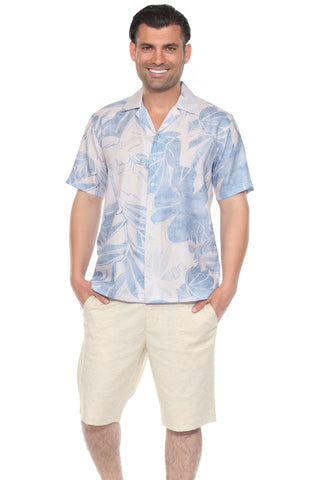 Mojito Men's Resort Style Casual Summer Print Shirt