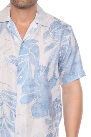 Mojito Men's Resort Style Casual Summer Print Shirt