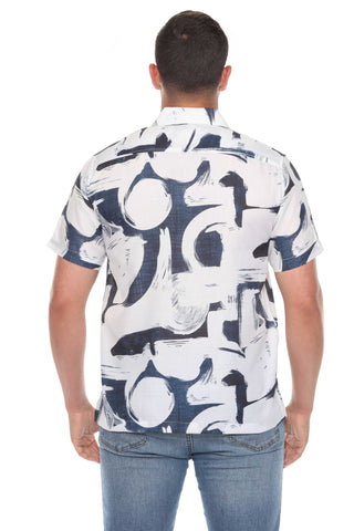 Mojito Men's Resort Style Casual Summer Print Shirt