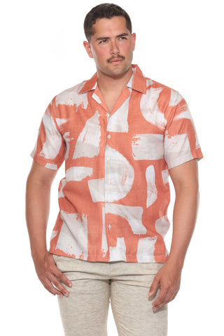 Mojito Men's Resort Style Casual Summer Print Shirt