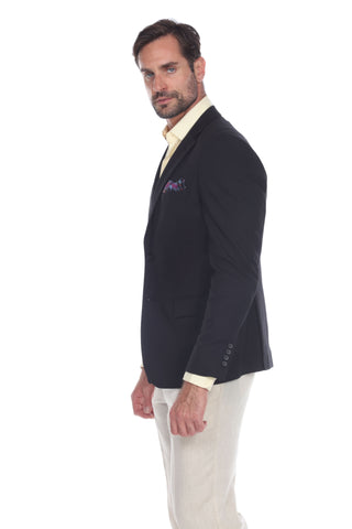 Mojito Reserve Men's Casual Modern Fit Cotton Blend Stretch Blazer - Mojito Collection - Beachwear, Long Sleeve Shirt, Mens Shirt, Mojito Linen Shirt, Resort Wear