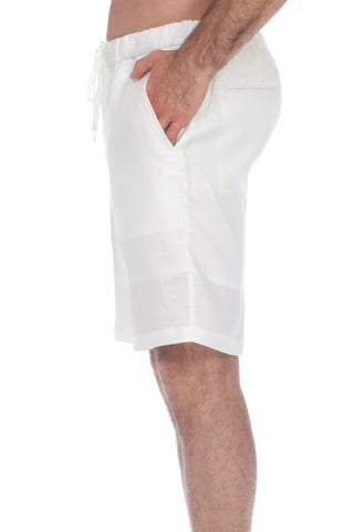 Men's Drawstring Resort Casual 100% Linen Dress Shorts - Mojito Collection - Beachwear, Mens Dress Shorts, Mojito  Linen Shorts, Natural LinenShorts, Resortwear Shorts