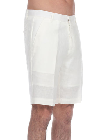 Men's Resort Casual 100% Linen Flat front Dress Shorts - Mojito Collection - Beachwear, Mens Dress Shorts, Mojito  Linen Shorts, Natural LinenShorts, Resortwear Shorts