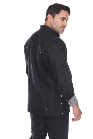 Mojito Collection Men's 100% Linen Guayabera Shirt Long Sleeve - Mojito Collection - Chacabana, Guayabera, Long Sleeve Shirt, Mens Shirt, Mojito Guayabera Shirt