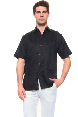 Genuine Mojito Signature Premium Collection 100% Irish Linen Classic Guayabera Shirt Short Sleeve - Mojito Collection - Guayabera, Linen Shirt, Long Sleeve Shirt, Mens Shirt, Mojito Guayabera