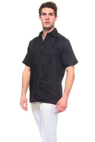 Genuine Mojito Signature Premium Collection 100% Irish Linen Classic Guayabera Shirt Short Sleeve - Mojito Collection - Guayabera, Linen Shirt, Long Sleeve Shirt, Mens Shirt, Mojito Guayabera