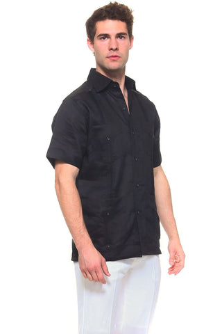 Genuine Mojito Signature Premium Collection 100% Irish Linen Classic Guayabera Shirt Short Sleeve - Mojito Collection - Guayabera, Linen Shirt, Long Sleeve Shirt, Mens Shirt, Mojito Guayabera