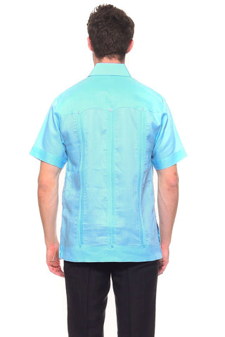 Genuine Mojito Signature Premium Collection 100% Irish Linen Classic Guayabera Shirt Short Sleeve - Mojito Collection - Guayabera, Linen Shirt, Long Sleeve Shirt, Mens Shirt, Mojito Guayabera